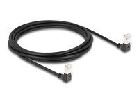 RJ45 Network Cable Cat.6A S/FTP Slim 90°