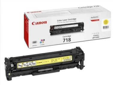 Canon toner CRG-718Y, žlutý