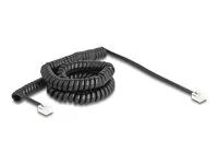 Telephone Cable/Coiled Cable RJ11 plug