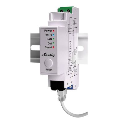 Elektroměr 1F na DIN lištu SHELLY PRE EM-50 Wi-Fi