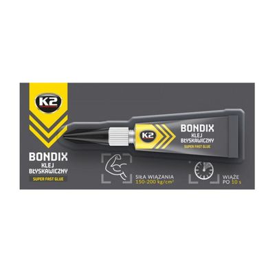 Lepidlo sekundové K2 BONDIX 3g