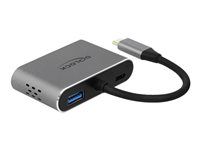 Externí video adaptér - USB-C - HDMI, VGA - šedá - maloobchod