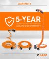 Nabíjecí kabel LAPP 75745 typ 2 22kW 32A 3 fáze 3m pro elektromobil