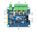 RASPBERRY Isolated RS485 CAN HAT (B) pro Raspberry