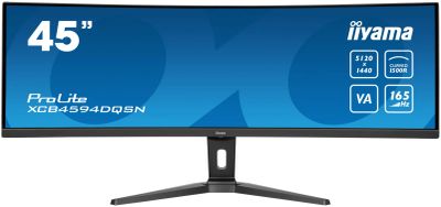 iiyama ProLite/XCB4594DQSN-B1/44,5"/VA/5120x1440/165Hz/0,8ms/Black/3R