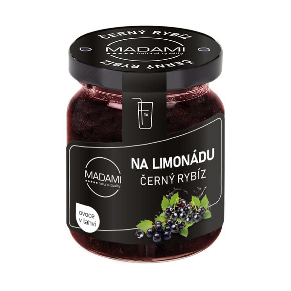 Černý rybíz 55 ml: ovoce na limonádu