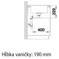 BLANCO SONA 5 S antracit, Silgranitový dřez