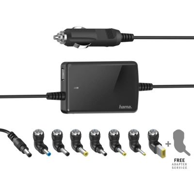 HAMA Adaptér pro notebooky 15V-19V, 70W, slim