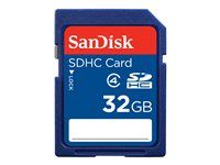 Paměťová karta flash - 32 GB - Třída 4 - SDHC