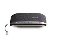 HP Poly Sync 20-M - Chytrý telefon - Bluetooth - kabelové, bezdrátový - USB-A, USB-C - cerná - certifikováno pro Microsoft Teams