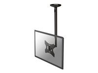 Držák - plný pohyb - pro Displej LCD - černá - velikost obrazovky: 10"-40" - stropní montáž
