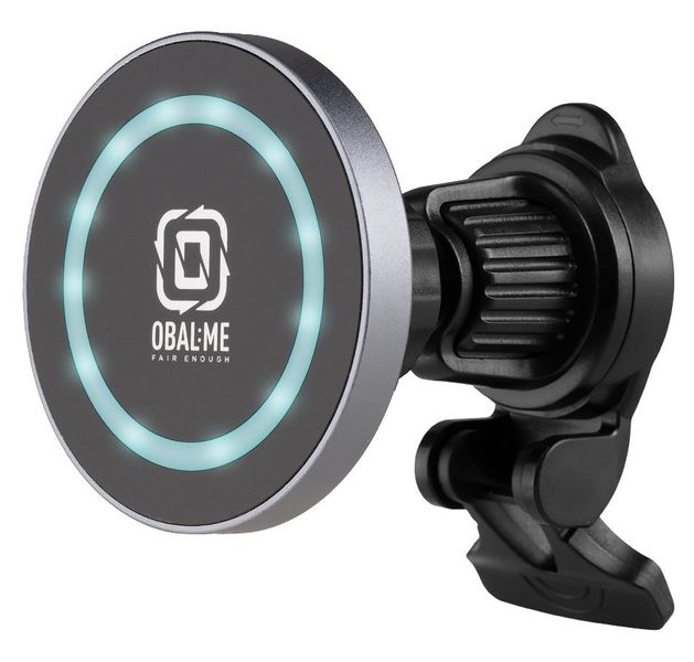 OBAL:ME MagNetix Aura Bezdrátový Nabíjecí Držák do Auta 15W Black