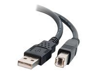 USB A to B Cable - USB 2.0 - Black - M/M - Kabel USB - USB (M) do USB typ B (M) - USB 2.0 - 5 m - černá