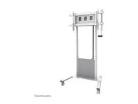 Neomounts FL55-885WH1 - Vozík - motorizovaný - pro plochý panel - uzamykatelný - ocel - bílá - velikost obrazovky: 65"-105"