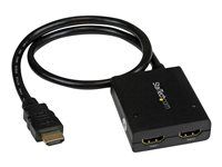 2 Port - 4K 30Hz - Powered - HDMI Audio / Video Splitter - 1 in 2 Out - HDMI 1.4 - Rozdělovač video / audio - 2 x HDMI - desktop - pro P/N: ST121SHD50, SVA5M3NEUA