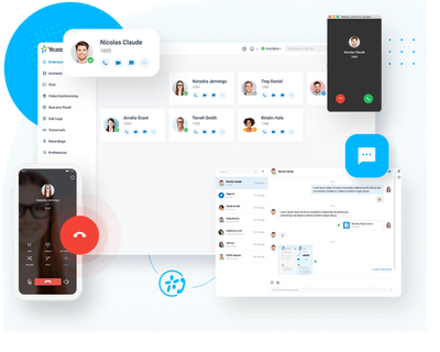 Yeastar SP licence k P550 - služby vzdáleného přístupu a instant messaging – roční předplatné