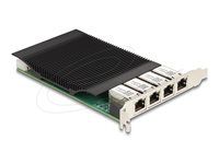 PCI Express x4 Card to 4 x RJ45 Gigabit