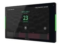 Room manager - 8.1". touch screen - bezdrátový, kabelové - 802.11a/b/g/n/ac/ax (Wi-Fi 6E) - 2.4 Ghz, 5 GHz - 10/100/1000 Ethernet - černá