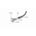 PATCH KABEL S/FTP cat.6a LSZH 0.5m gray