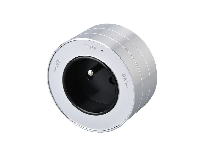 Zásuvkový modul Viking A30S, stříbrná/výstupy - 1xAC/výkon až 2500W/230V,16A,50Hz/Zásuvka typu F