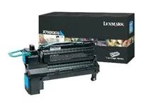 Extra vysoká výtěžnost - azurová - originální - kazeta s barvivem LCCP - pro Lexmark X792de, X792dte, X792dtfe, X792dtme, X792dtpe, X792dtse