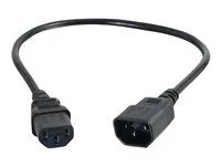Prodlužovací šňůra - power IEC 60320 C13 do IEC 60320 C14 - AC 250 V - 0.5 m
