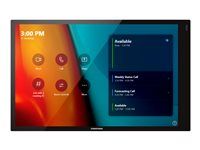 Ovládací panel s dotykovou obrazovkou - bezdrátový, kabelové - Bluetooth, 802.11a/b/g/n/ac - 2.4 Ghz, 5 GHz - 10/100 Ethernet - hladká černá