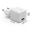 HAMA Super-mini, Rychlonabíječka, USB-C PD/QC 30W
