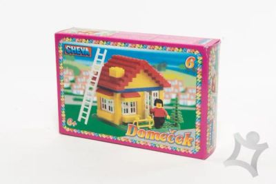 Stavebnica Cheva Domček 86 dielikov