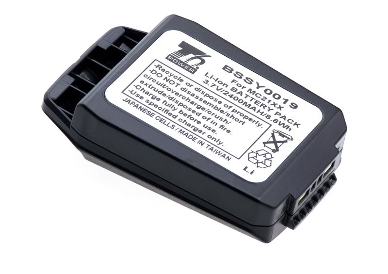 Baterie T6 Power pro Symbol Motorola Zebra MC2100, MC2180, 2400mAh, 8,9Wh, Li-ion