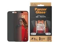 PanzerGlass ochranné sklo Apple iPhone 15 Pro s filtrem soukromí