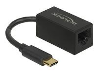 Síťový adaptér - USB-C 3.2 Gen 1 - Gigabit Ethernet x 1 - černá
