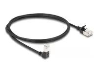 RJ45 Network Cable Cat.6A S/FTP Slim 90°