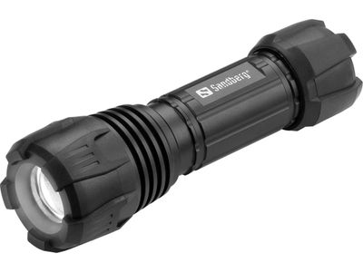 Sandberg Survivor Torch, svítilna na AAA, černá