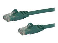 Category 6 - 24AWG (N6PATC1MGN) - Patch kabel - RJ-45 (M) do RJ-45 (M) - 1 m - UTP - CAT 6 - provedení bez hrbolků - zelená