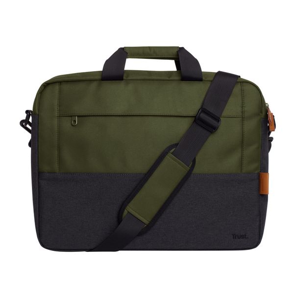 Trust lisboa 16" laptop bag - green