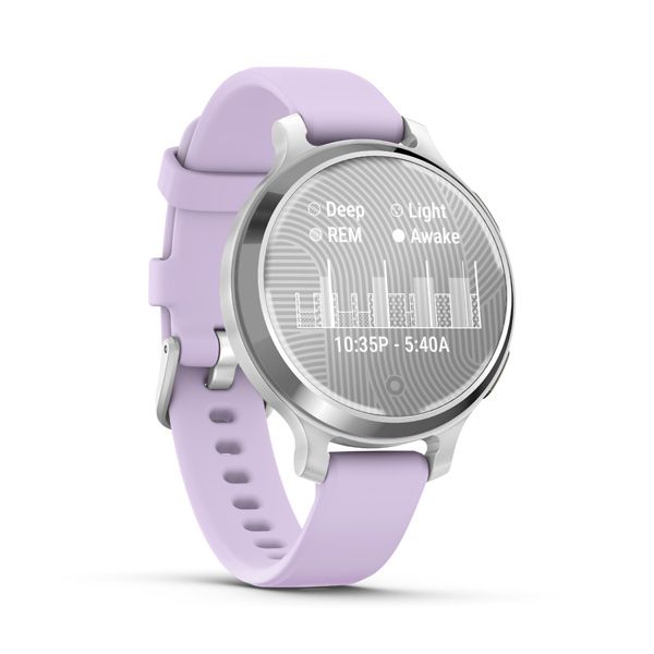 GARMIN LILY 2 ACTIVE,Chytré hodinky, Silver/Jasmine