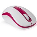 RAPOO M10+, Bezdrôtová myš, RF, bielo-červená