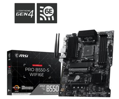 Msi pro B550-S WIFI6E/AM4/ATX