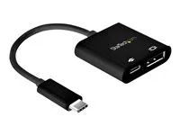 USB-C Male to DP Female (CDP2DP14UCPB) - Adaptér USB / DisplayPort - USB-C (M) do DisplayPort, USB-C (F) - Thunderbolt 3 / DisplayPort 1.4 - podpora 8K, aktivní - černá