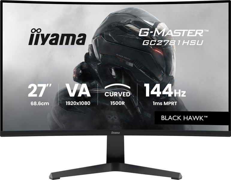 iiyama G-Master/GC2781HSU-B1/27"/VA/FHD/144Hz/1ms/Černá/3R