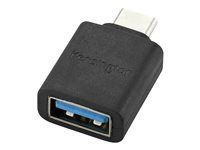 USB adaptér - USB-C (M) do USB typ A (F) - 5 V - 3 A - neobsahuje halogen, lisovaný - černá