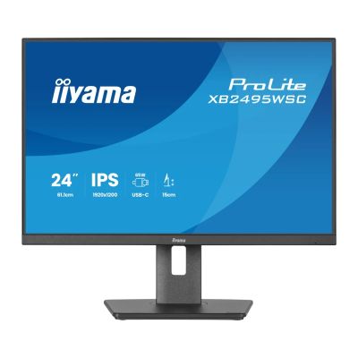 24'' iiyama XB2495WSC-B1: IPS, WXGA, USB-C, HAS
