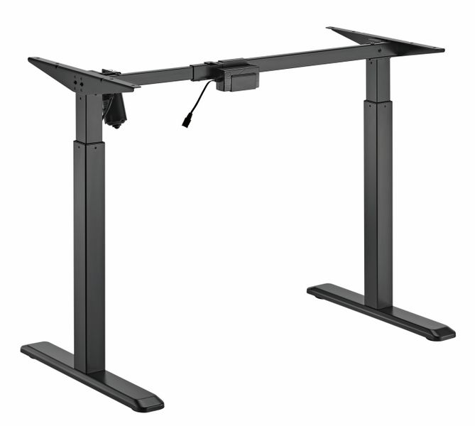 Výškově stavitelná stolová podnož Brateck S03-22DE 1 motor rozsah 710-1190 mm nosnost 80 kg