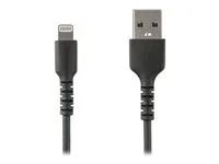 iPhone 7/8/11/11 Pro - Kabel Lightning - USB s piny (male) rovné do Lightning s piny (male) rovné - 2 m - dvojnásobně stíněný - černá
