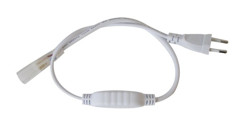 Flexo šňůra PVC pro LED pásek 3528, 230V, 0.5m