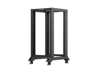 Lanberg otevřený rack 22U 600X800 černý V2