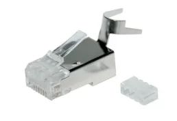 Konektor RJ45 CAT6A STP 8p8c stíněný, drát 20ks
