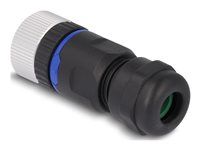 M12 Connector A-coded 5 pin female for m