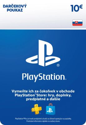 ESD SK - PS Store el. peněženka - 10 EUR